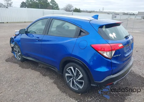 2019 Honda Hr-V Sport z USA, uszkodzony, nr VIN 3CZRU5H13KG702182